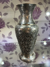 Load image into Gallery viewer, A Chinese silver vase mark of (Zhao), circa 1900