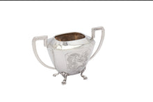 Load image into Gallery viewer, EARLY 20TH CENTURY CHINESE EXPORT SILVER THREE-PIECE TEA SERVICE, HONG KONG CIRCA 1930