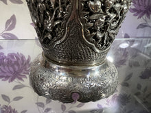 Load image into Gallery viewer, A Chinese silver vase mark of (Zhao), circa 1900