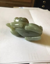 Load image into Gallery viewer, Green Jade Carving of an Ox, China, late 19th to 20th Century
