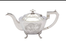 Load image into Gallery viewer, EARLY 20TH CENTURY CHINESE EXPORT SILVER THREE-PIECE TEA SERVICE, HONG KONG CIRCA 1930