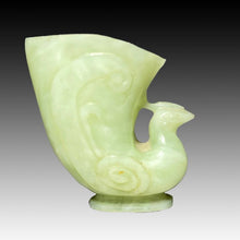Load image into Gallery viewer, CHINESE YELLOWISH WHITE JADE WINE LIBATION CUP, QING DYNASTY. (1644-1911)