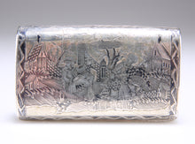 Load image into Gallery viewer, A 19TH CENTURY RUSSIAN SILVER NIELLO SNUFF BOX
