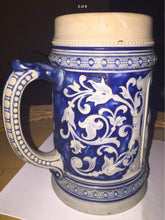 Load image into Gallery viewer, Vintage German beer stein tankard by Gerz of Germany.