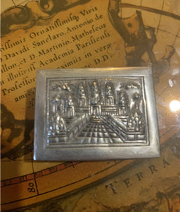 Antique Russian Silver Pill Box