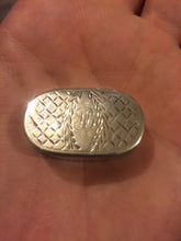 Load image into Gallery viewer, Antique Silver Snuff box &amp; a Patch bx 1800s.