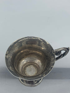 Continental silver toy miniature campana cup 19th century