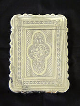 Load image into Gallery viewer, Antique Victorian Silver Card Case, Birmingham, Hilliard &amp; Thomason 1872..