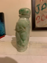 Load image into Gallery viewer, Chinese carved nephrite jade snuff bottle.