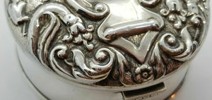 Vintage Silver Jewellery /Trinket Box Birmingham 1956 Broadway & Co