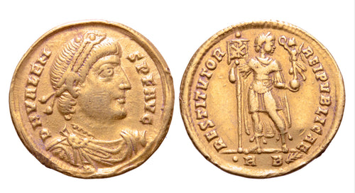 Valens AV Solidus. Rome, AD 364-367..