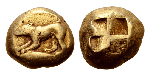 Mysia, Kyzikos EL Stater. Circa 500-450 BC