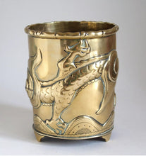 Load image into Gallery viewer, Antique Chinese Bronze Dragon Tripod Censer..