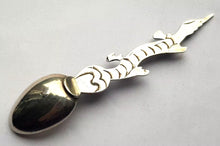 Load image into Gallery viewer, Rare Antique Chinese Dragon Handle styled Silver spoon Luen Wo of Shanghai ,China..