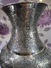 Load image into Gallery viewer, A Chinese silver vase mark of (Zhao), circa 1900