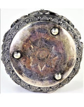 Load image into Gallery viewer, An Antique Burmese silver circular bowl.