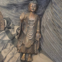 Load image into Gallery viewer, A bronze figure of the Buddha 19th Century