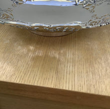 Load image into Gallery viewer, A George VI silver fruit dish, A E Poston &amp; Co. Ltd.
