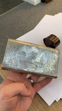 Load image into Gallery viewer, A Russian silver cheroot case,  Andrey Kovalsky, Moscow 1855