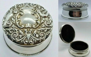 Vintage Silver Jewellery /Trinket Box Birmingham 1956 Broadway & Co