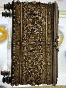 A Continental Silver-plated Rectangular Trinket-jewellery  Box