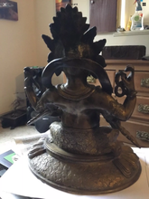Load image into Gallery viewer, A bronze figure of Ganesha 20th Century
