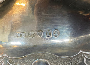 A William IV silver circular cream jug