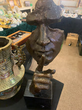 Load image into Gallery viewer, Salvador Dali Abstract Man  Silence Bronze Sculpture Modern Art