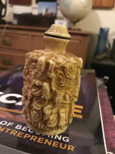 Load image into Gallery viewer, 19th Century Chinese Ivory carved snuff bottle signed..