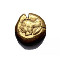 Load image into Gallery viewer, Mysia, Kyzikos EL Stater. Circa 550-500 BC. Extremely rare only a few examples known