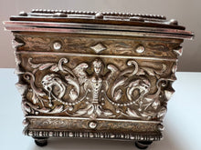 Load image into Gallery viewer, A Continental Silver-plated Rectangular Trinket-jewellery  Box