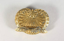 Load image into Gallery viewer, Vintage Brass Owl Vesta with Large Eyes