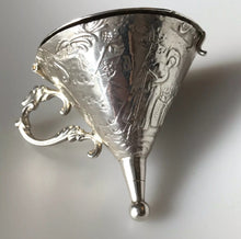 Load image into Gallery viewer, Antique Silver Funnel trinket box LONDON 1903 By Audel Phillips &amp; Sons..