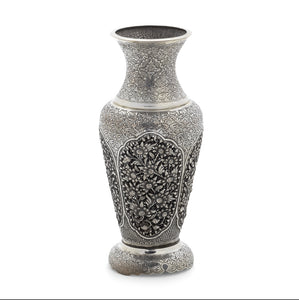 A Chinese silver vase mark of (Zhao), circa 1900