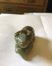 Load image into Gallery viewer, Green Jade Carving of an Ox, China, late 19th to 20th Century