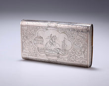 Load image into Gallery viewer, A Russian silver cheroot case,  Andrey Kovalsky, Moscow 1855