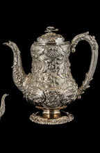Load image into Gallery viewer, A Superb George IV silver coffee pot, John &amp; Thomas Settle, for Settle, Gunn &amp; Co., Sheffield..