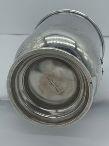 Mappin and Webb Sterling Silver Christening Mug Circa 1882