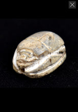 Load image into Gallery viewer, Egyptian scarab beetle of typical form 1800 BC With paperwork.