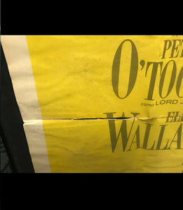 Original movie poster 1965 Lord Jim , Peter O' Tool