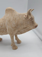Load image into Gallery viewer, A painted pottery figure of an Ox. c. Tang dynasty (618-907)