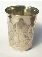 Load image into Gallery viewer, 7 Russian Silver Vodka shot cups 19th century