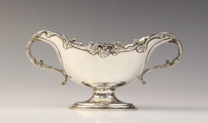 Edwardian silver sugar bowl by Josiah Williams & Co, London 1902